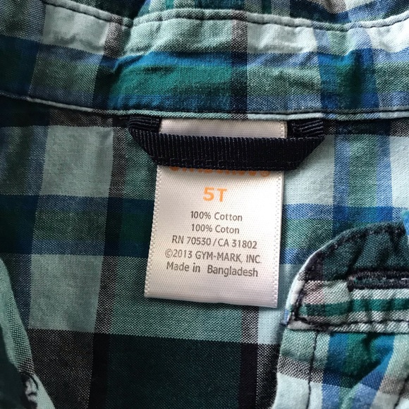 Boys Shirt Lot of 4 Short Sleeve Polo Gymboree - Picture 8 of 8